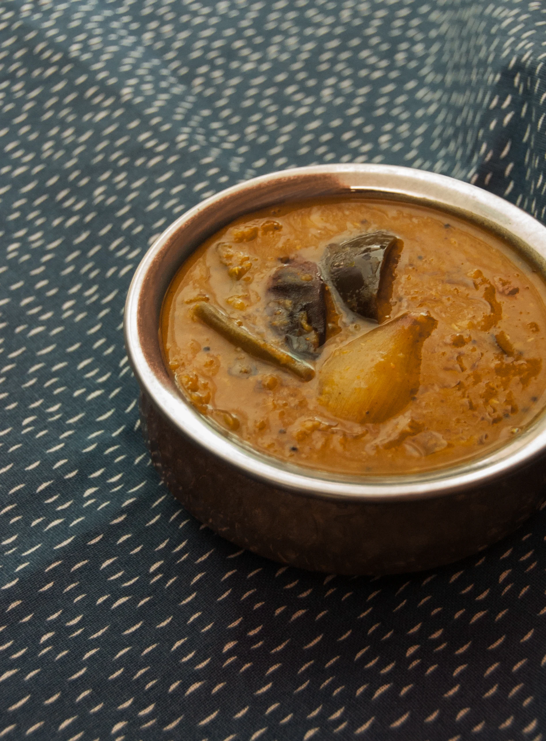 An East Indian's sambar