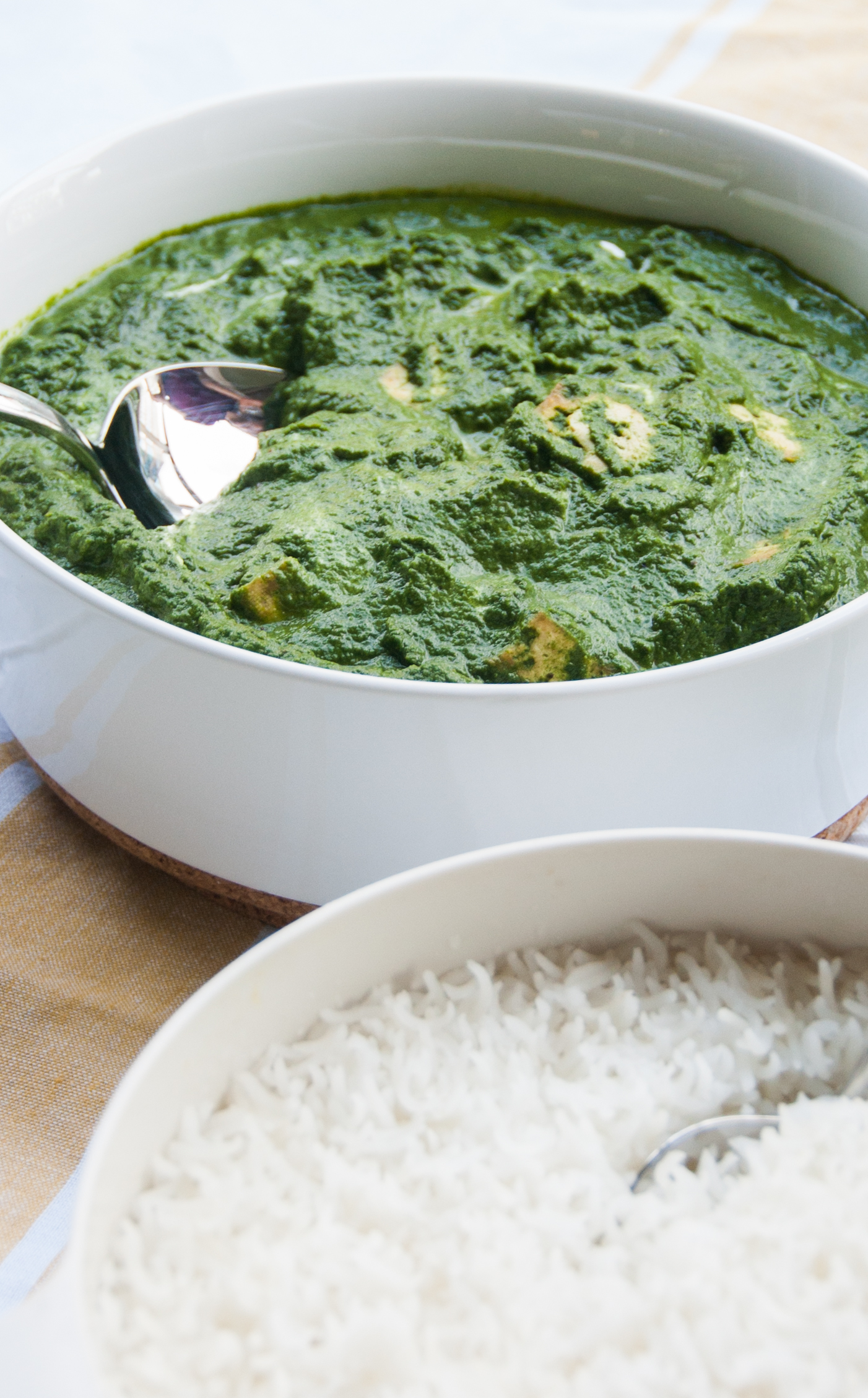 Palak tofu - Tofu in a healthy spinach gravy — ALL THAT MASALA