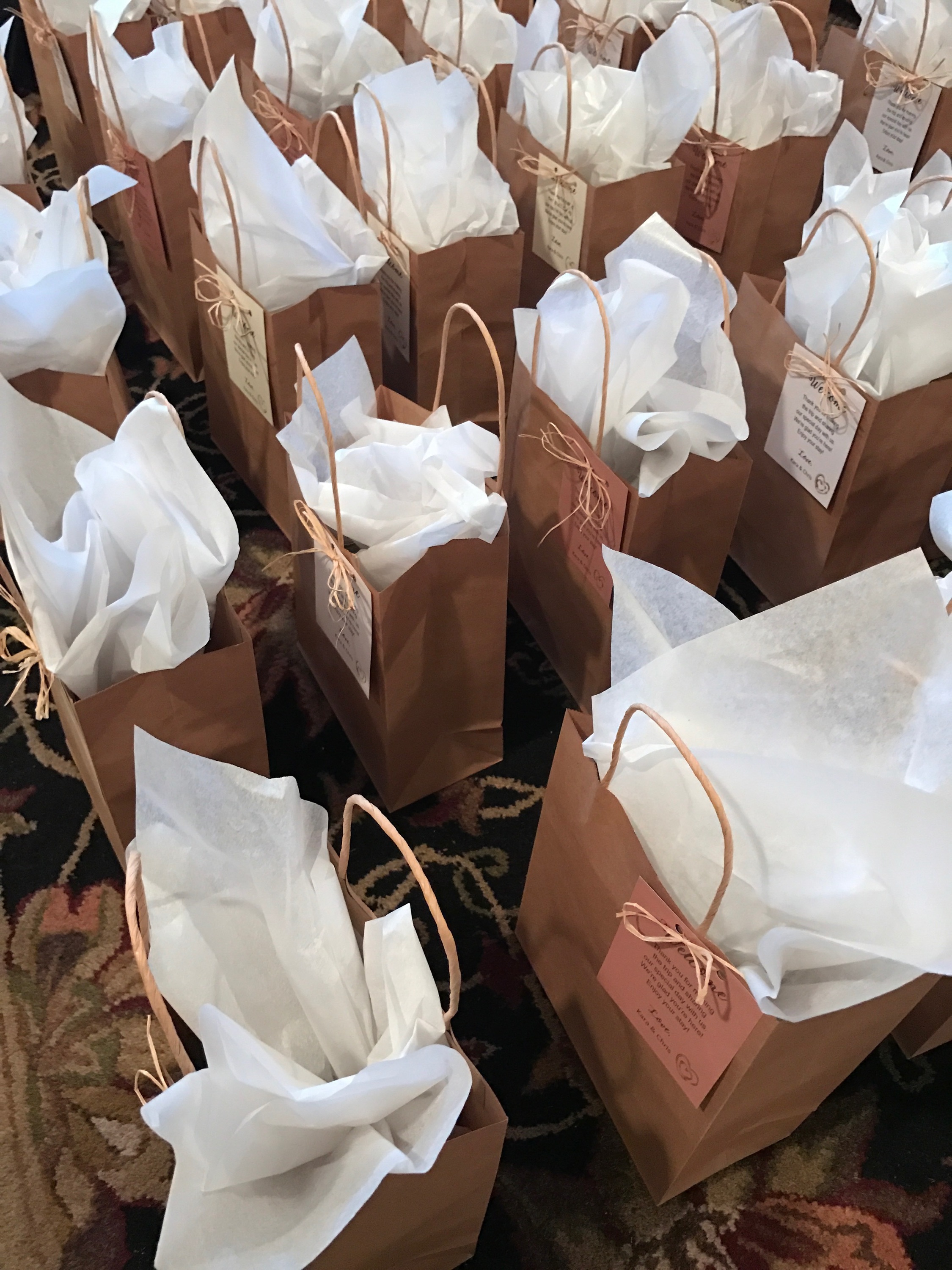 Wedding welcome bags  Hotel welcome bags, Welcome bags, Wedding welcome  bags