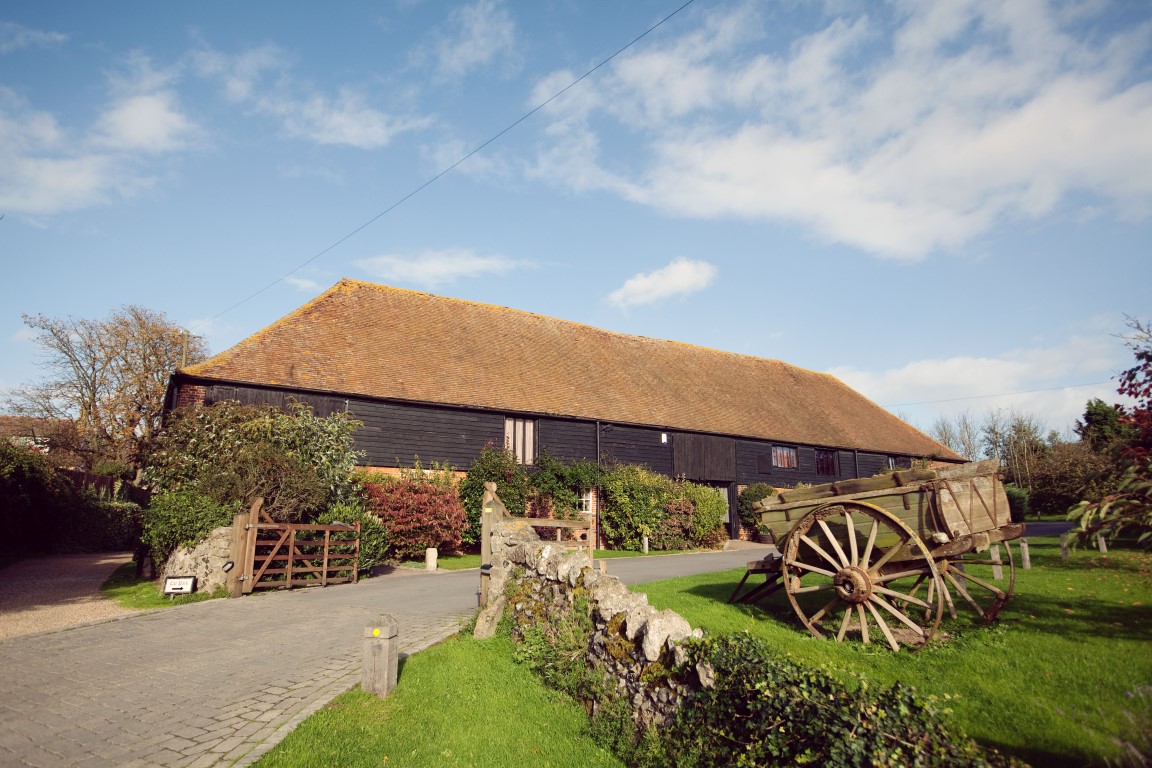 Exterior image of the tithe barn