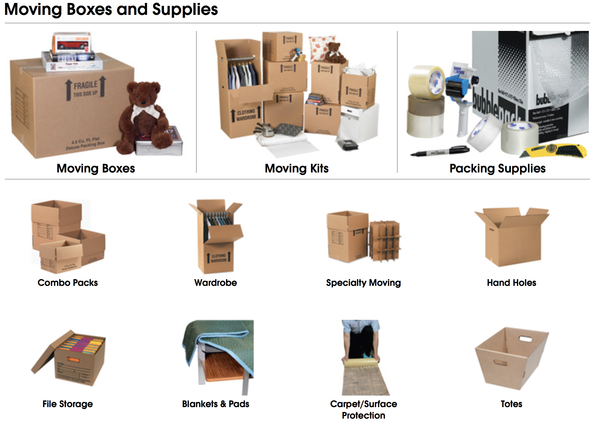 3 Types of Plastic Moving Boxes – Moving Boxes, Supplies and Storage