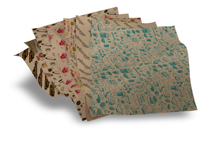 Custom Deli Wax Paper Food Picnic Paper Sheets Greaseproof Deli Wrapping  Paper for Restaurants, Baking, Picnics, Parties