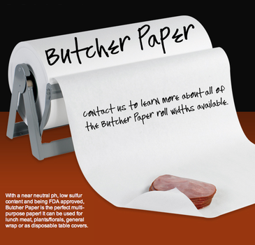 Butcher Meat Wrapping Paper Supplier, White Butcher Wrap