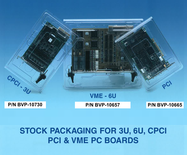 VME PCI Antistatic Clamshells Static Dissipative — Big Valley Packaging