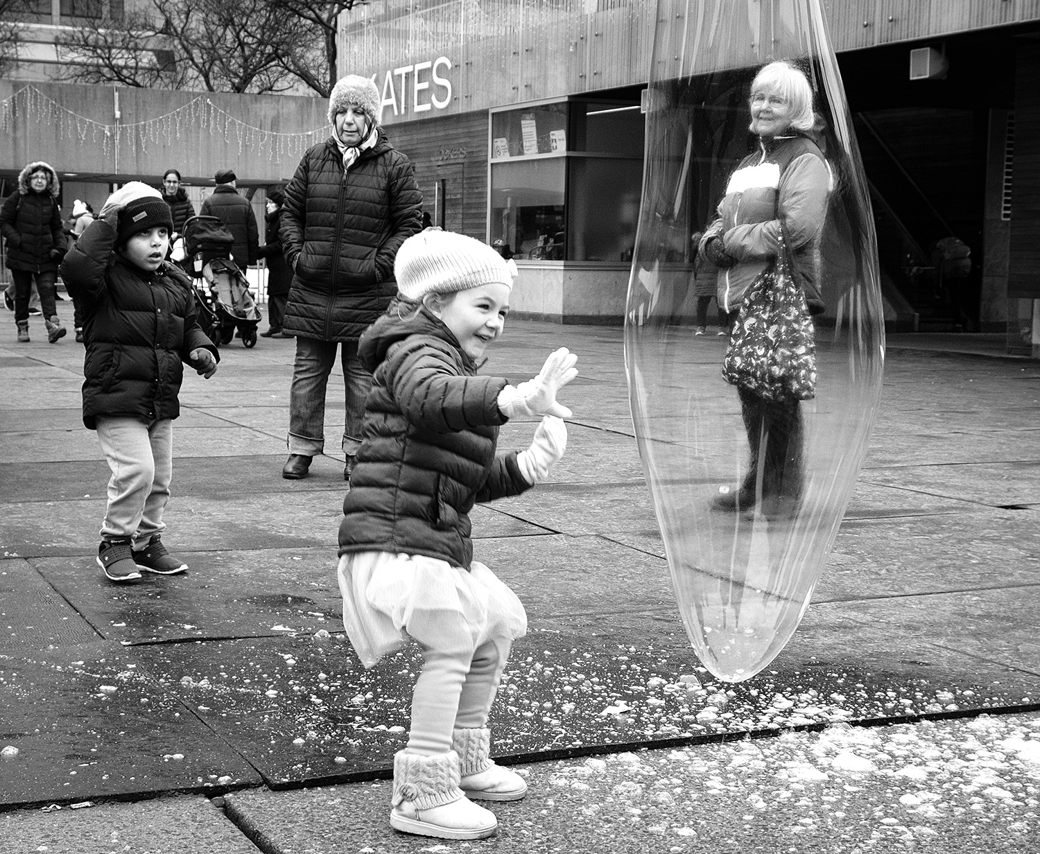   Joy is just a bubble away  
