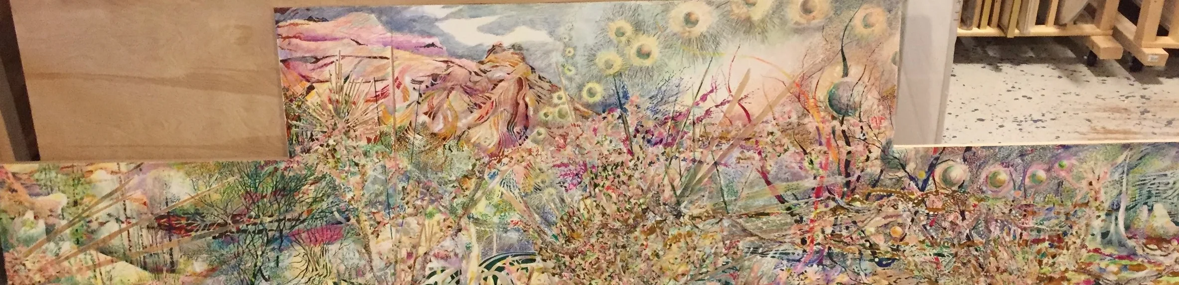 Mini-Mural #7 (AKA Tahkahhokuti Mountain Battlefield)