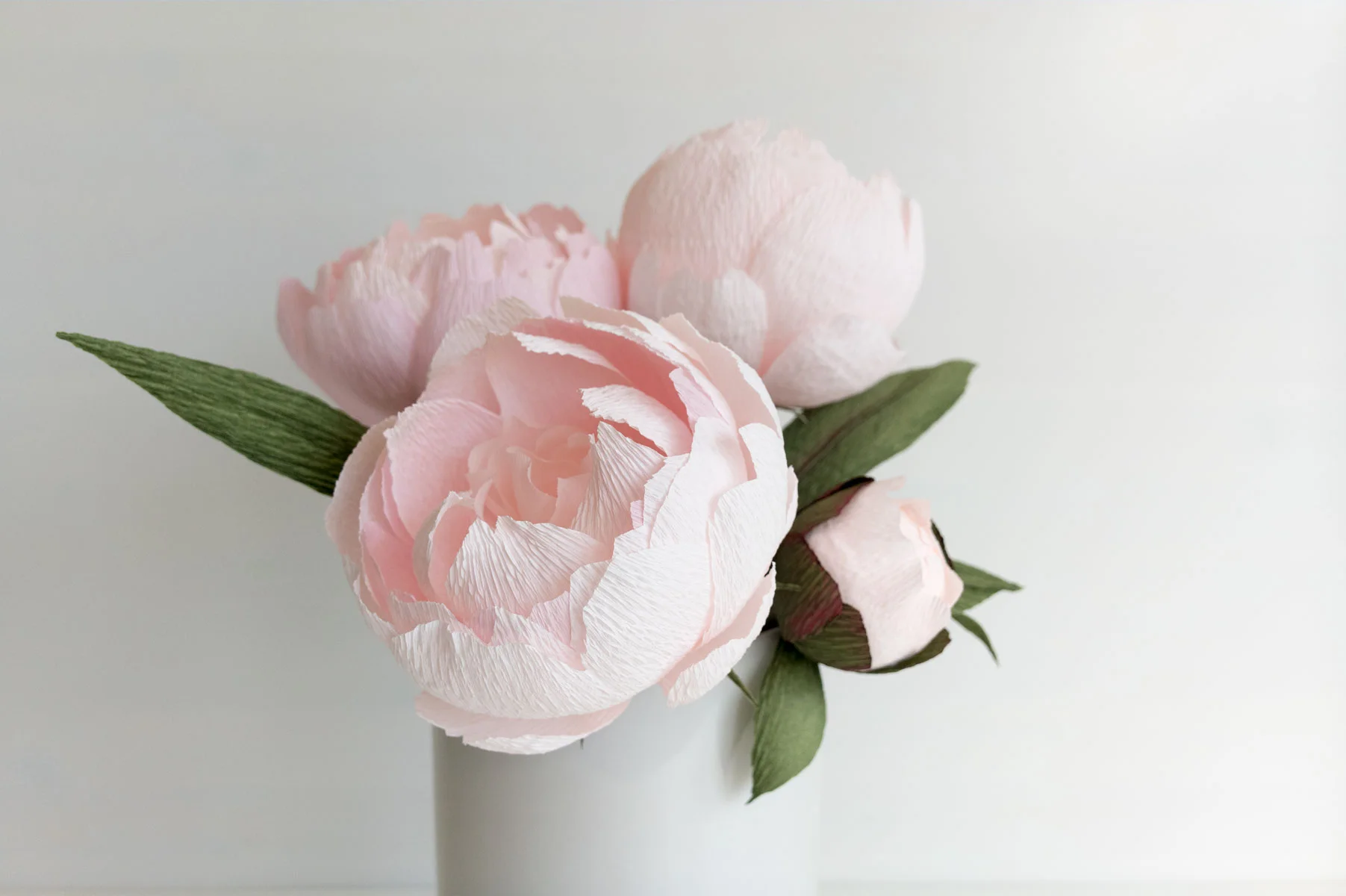 Paper Rose Co. Blush Peonies