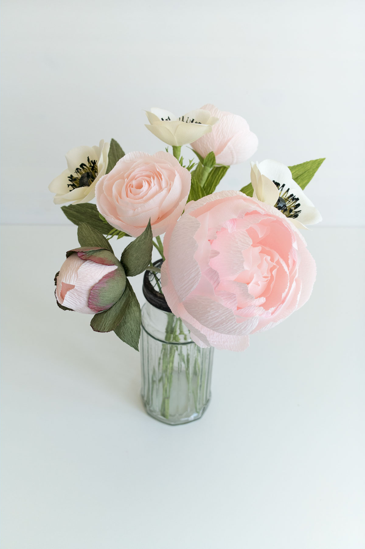 Paper Rose Co. Spring Peony Mix