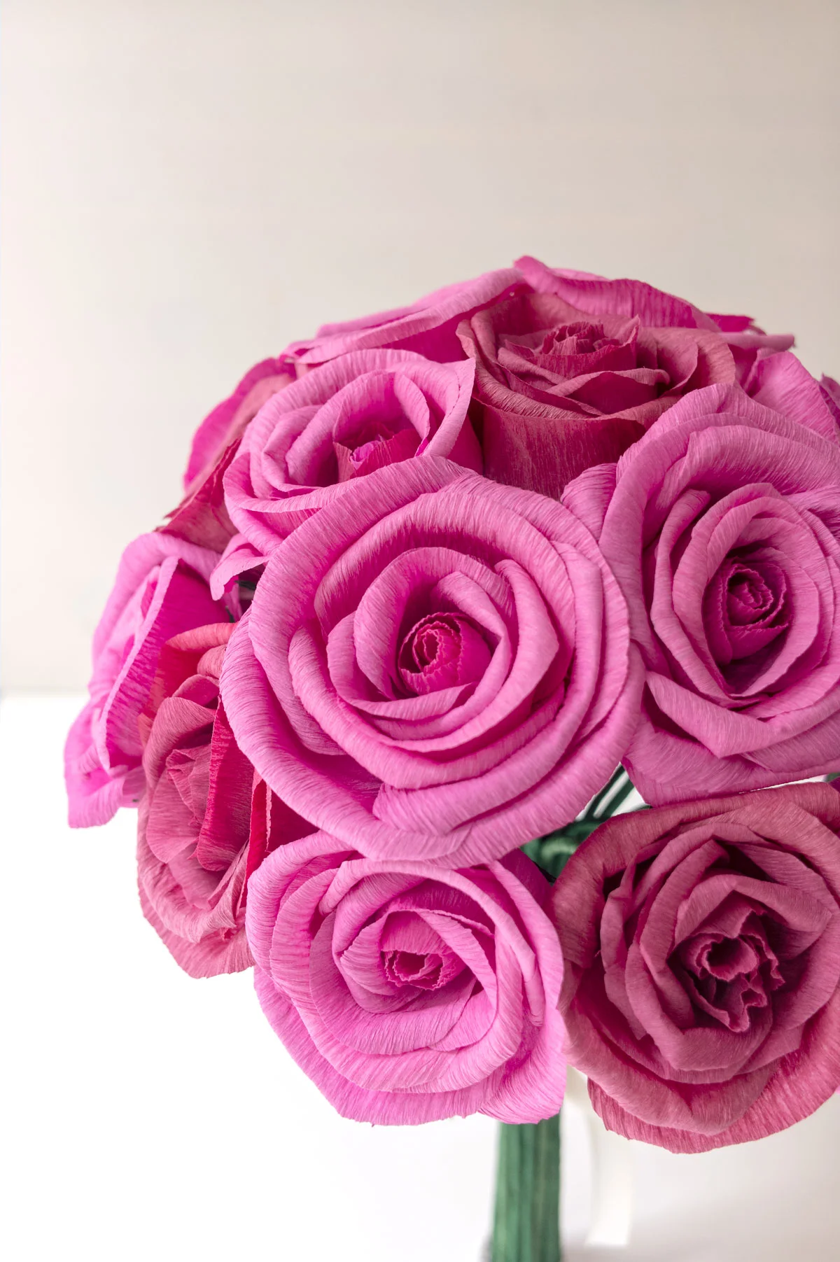 Brian &amp; Ericka’s Paperversary Rose Bouquet