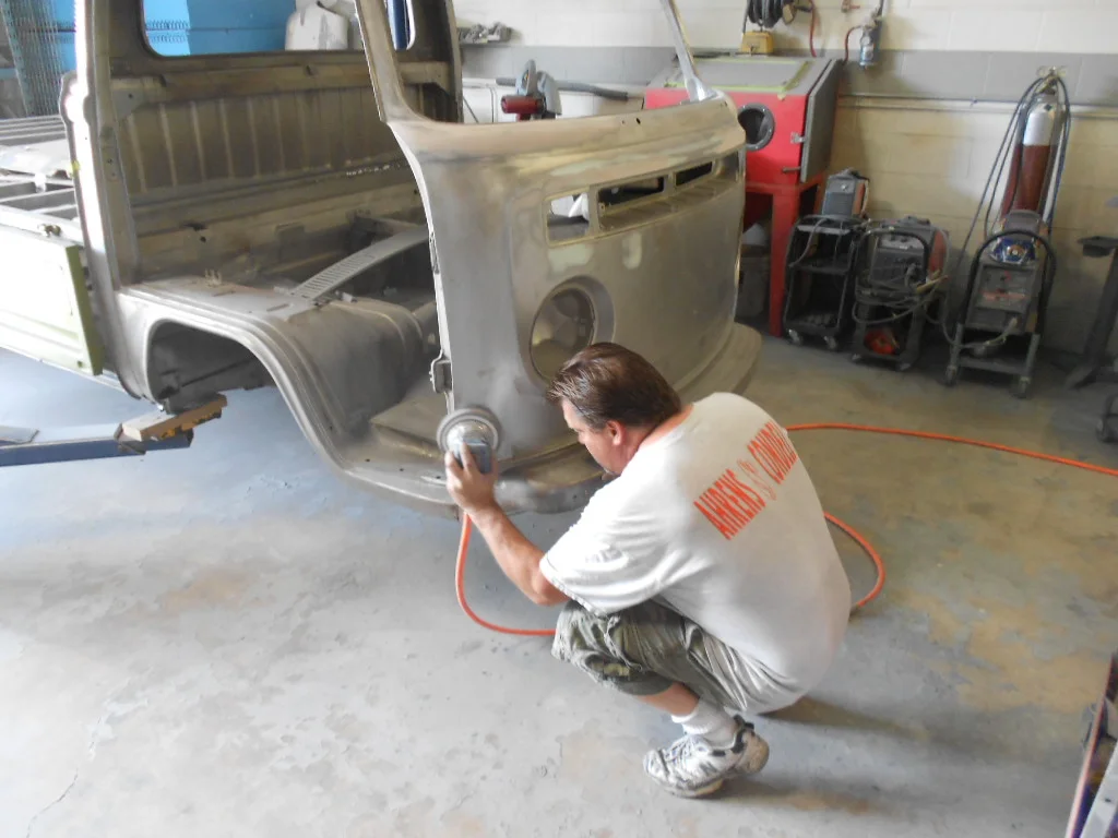 347 Nose Finish work.JPG