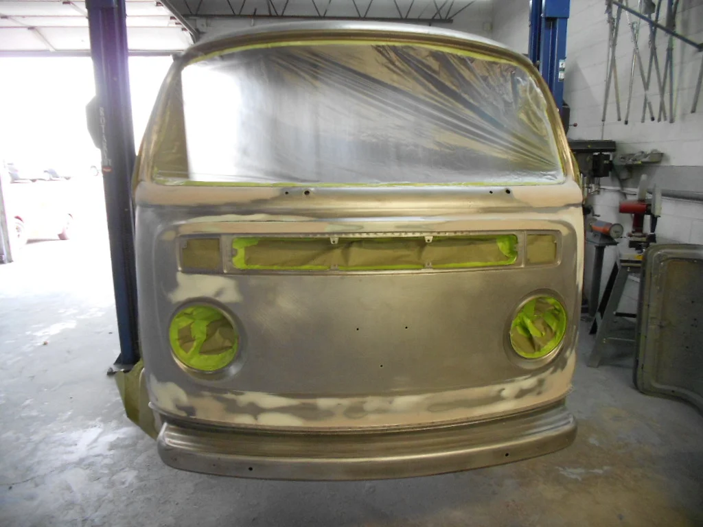 349 Nose Finish work.JPG