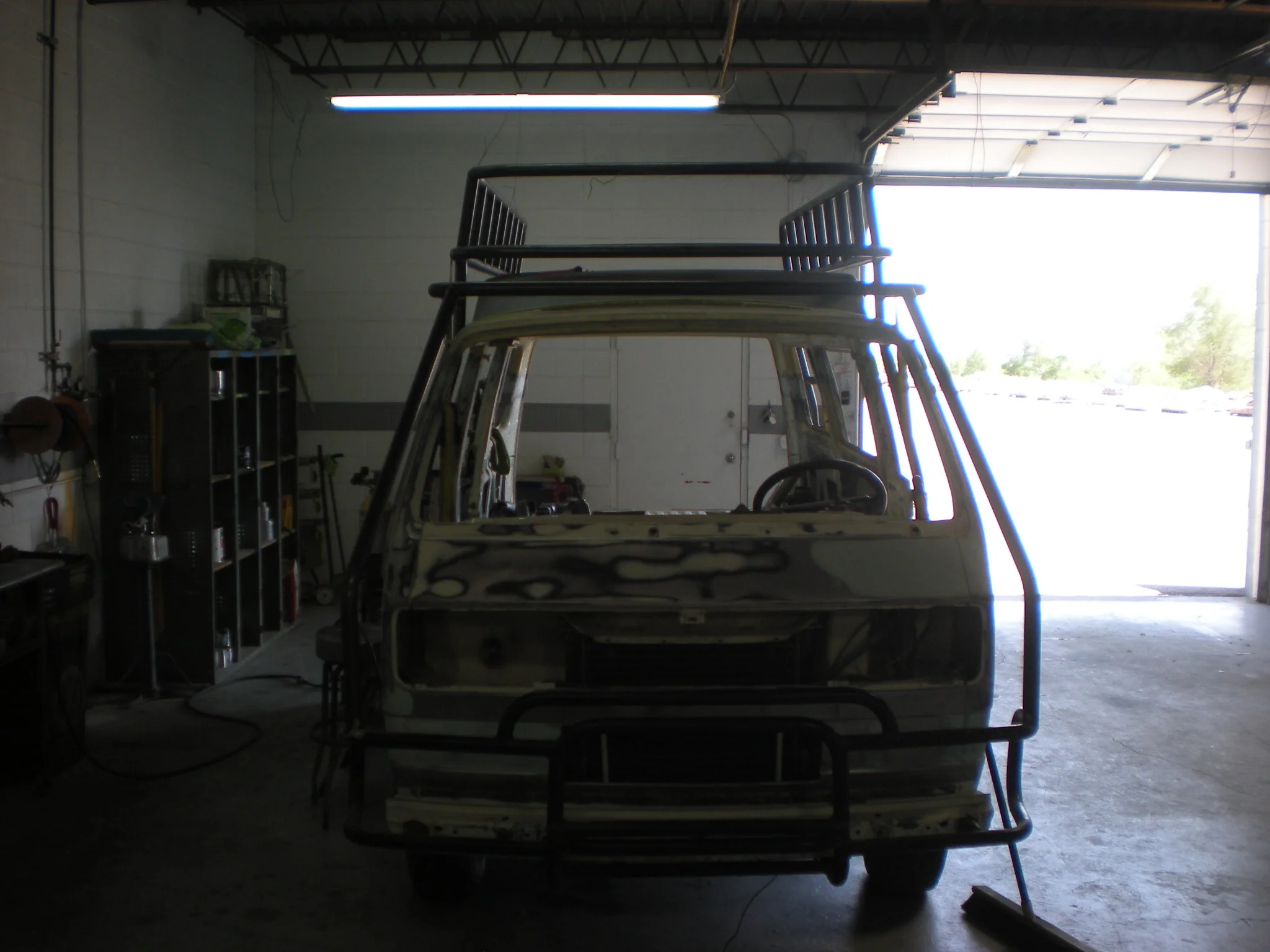 168 rack taking shape.JPG