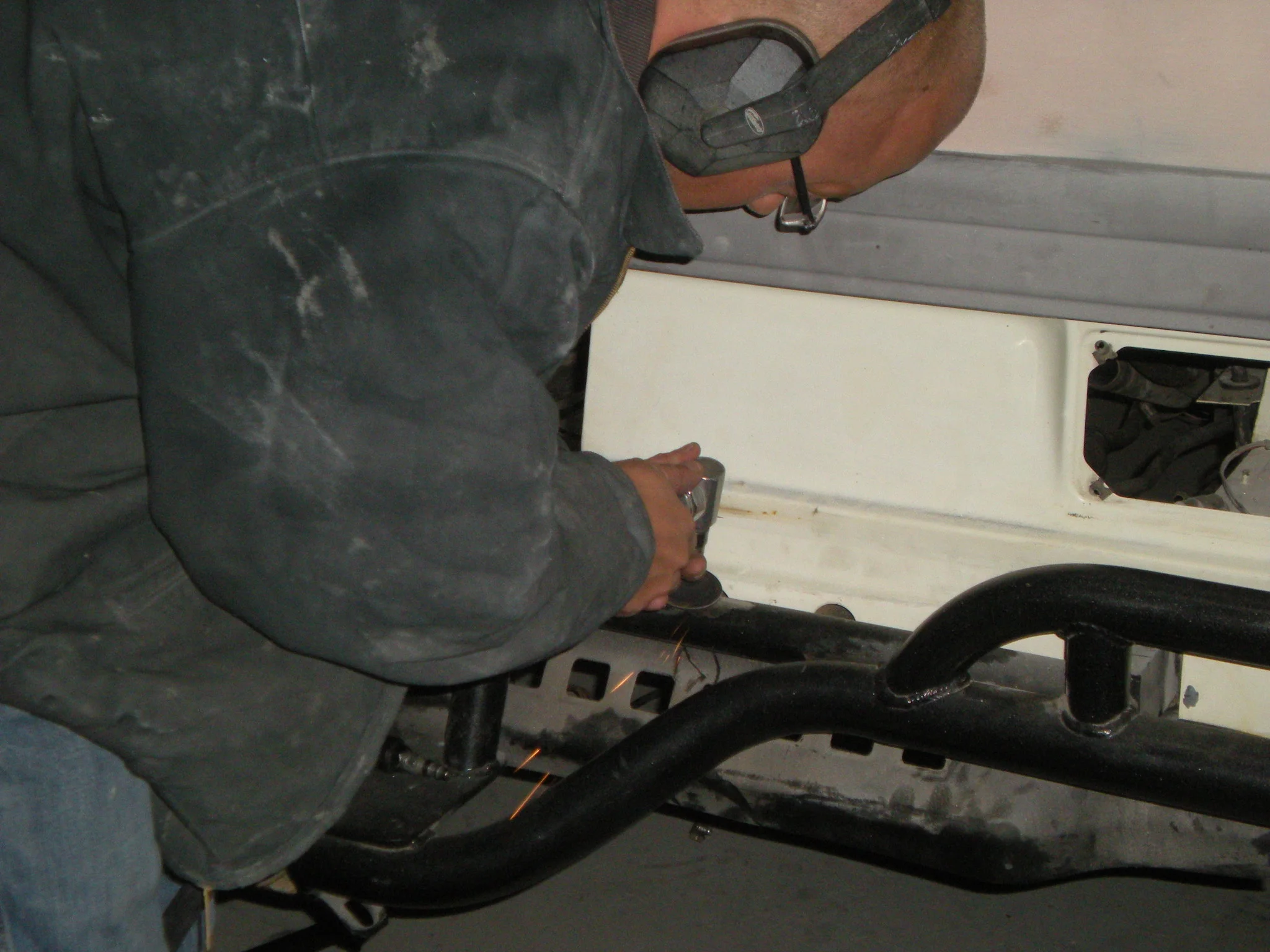 200 Rear Bumper prep.JPG