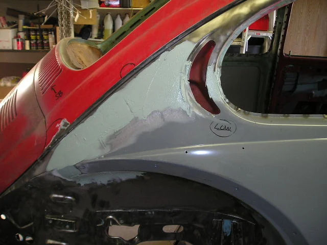 58 Initial filler on rear quarter panel.jpg