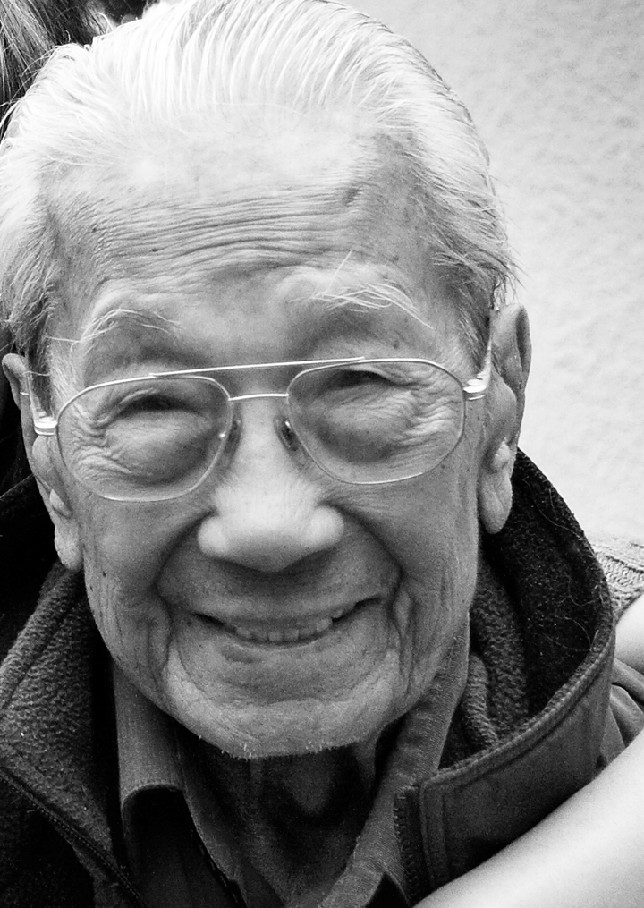 My father, Col. Robert Earl Chan, Sr., taken at Christmas time, 2011.