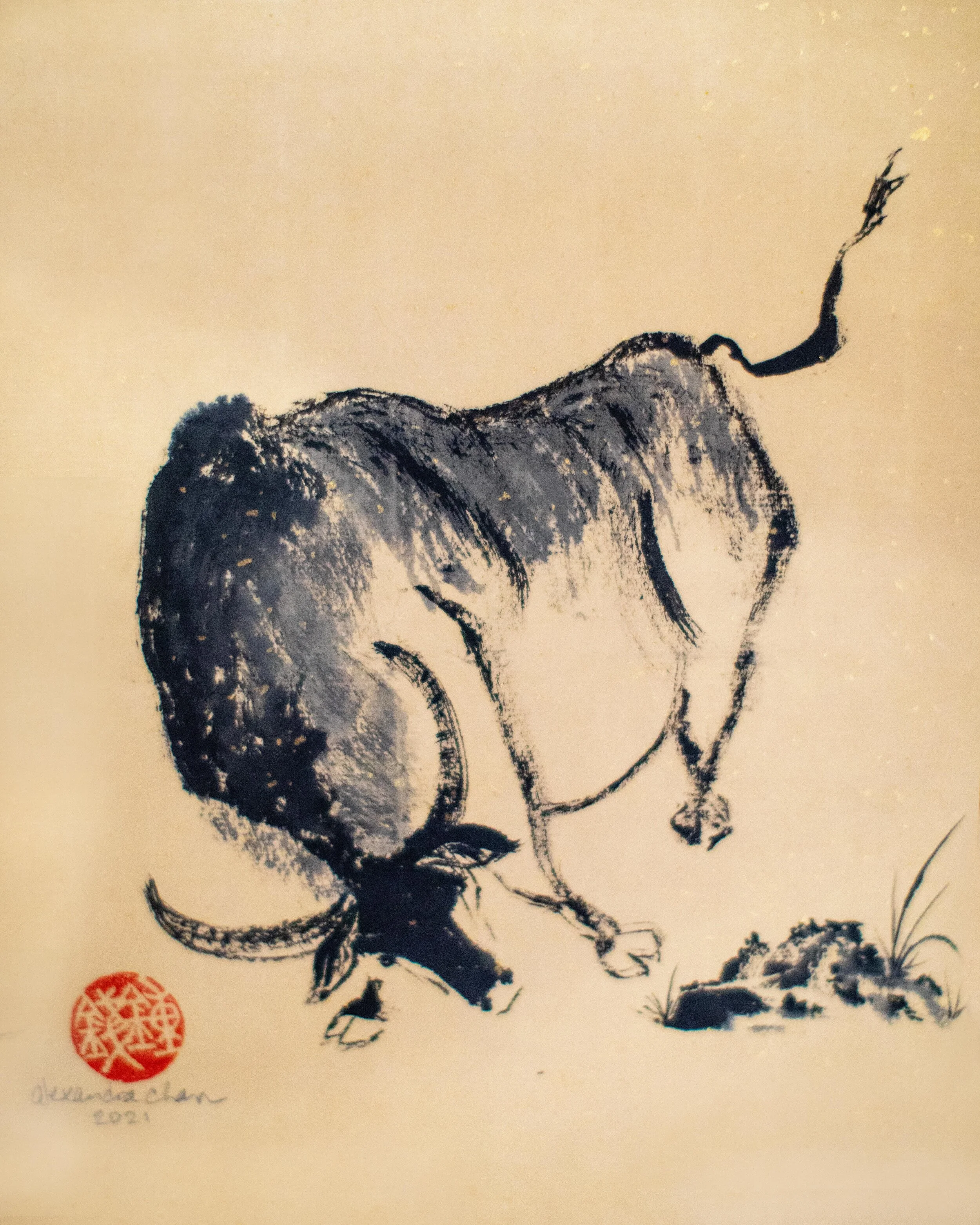 Snorting Ox - 8 x 10.jpg