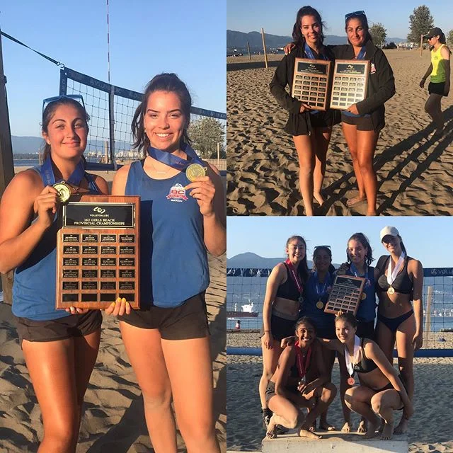 These girls! Congrats to cali and alex for repeating as BC beach volleyball champs! U16 in 2019! #volleyball #vball #beachvolleyball🏐 #sideout #volleyballbc #beachvball #shemade21servesinarowtowinagame