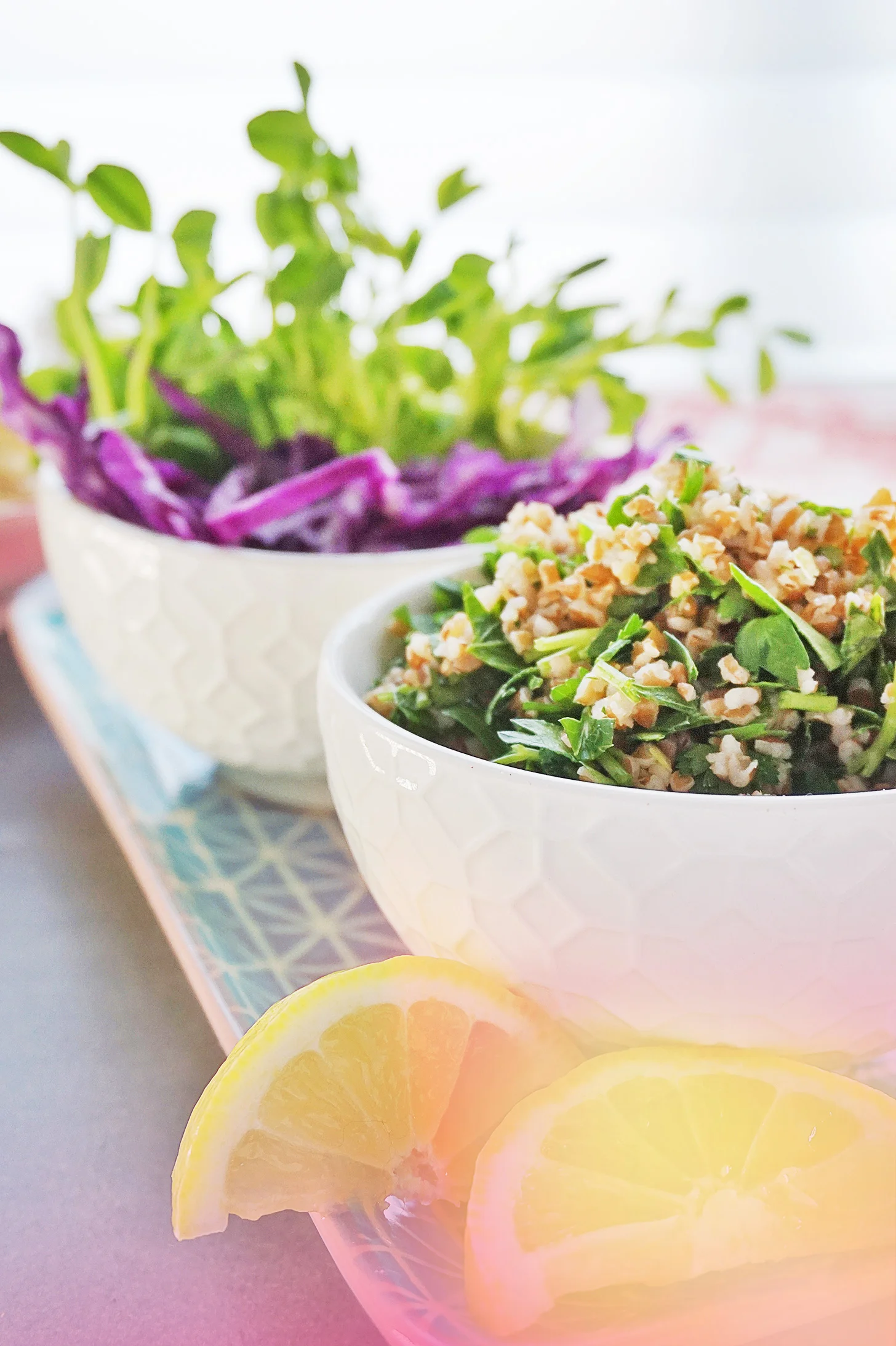 Balsamic Tabouleh Wraps