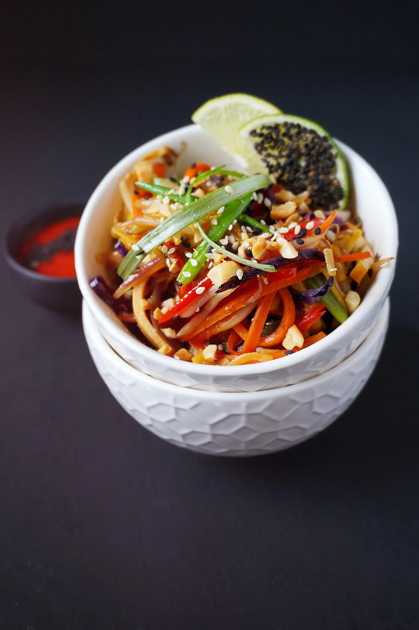 Pad Thai with Smoked Tofu