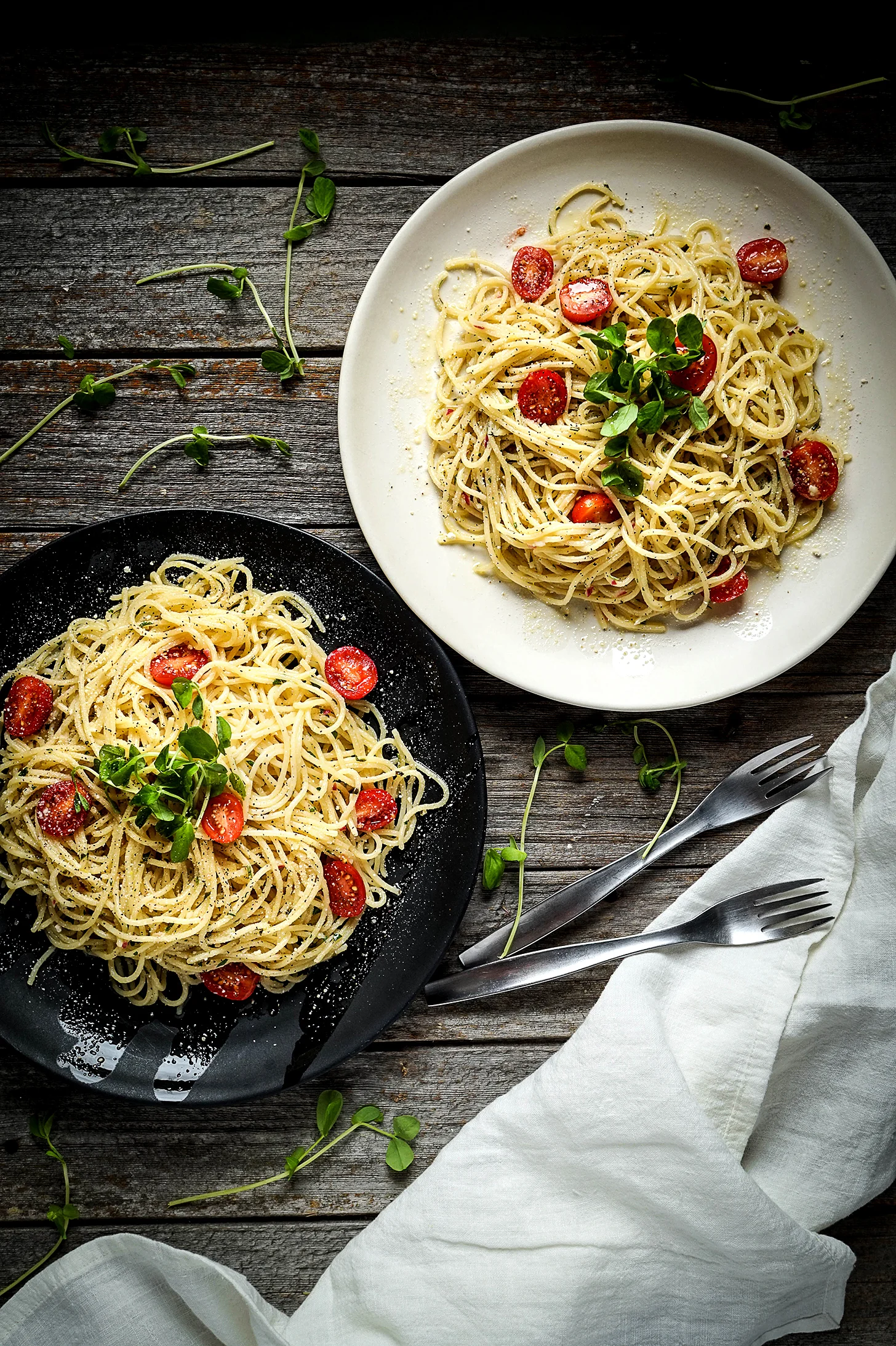 Fresh Lemon and Herb Pasta