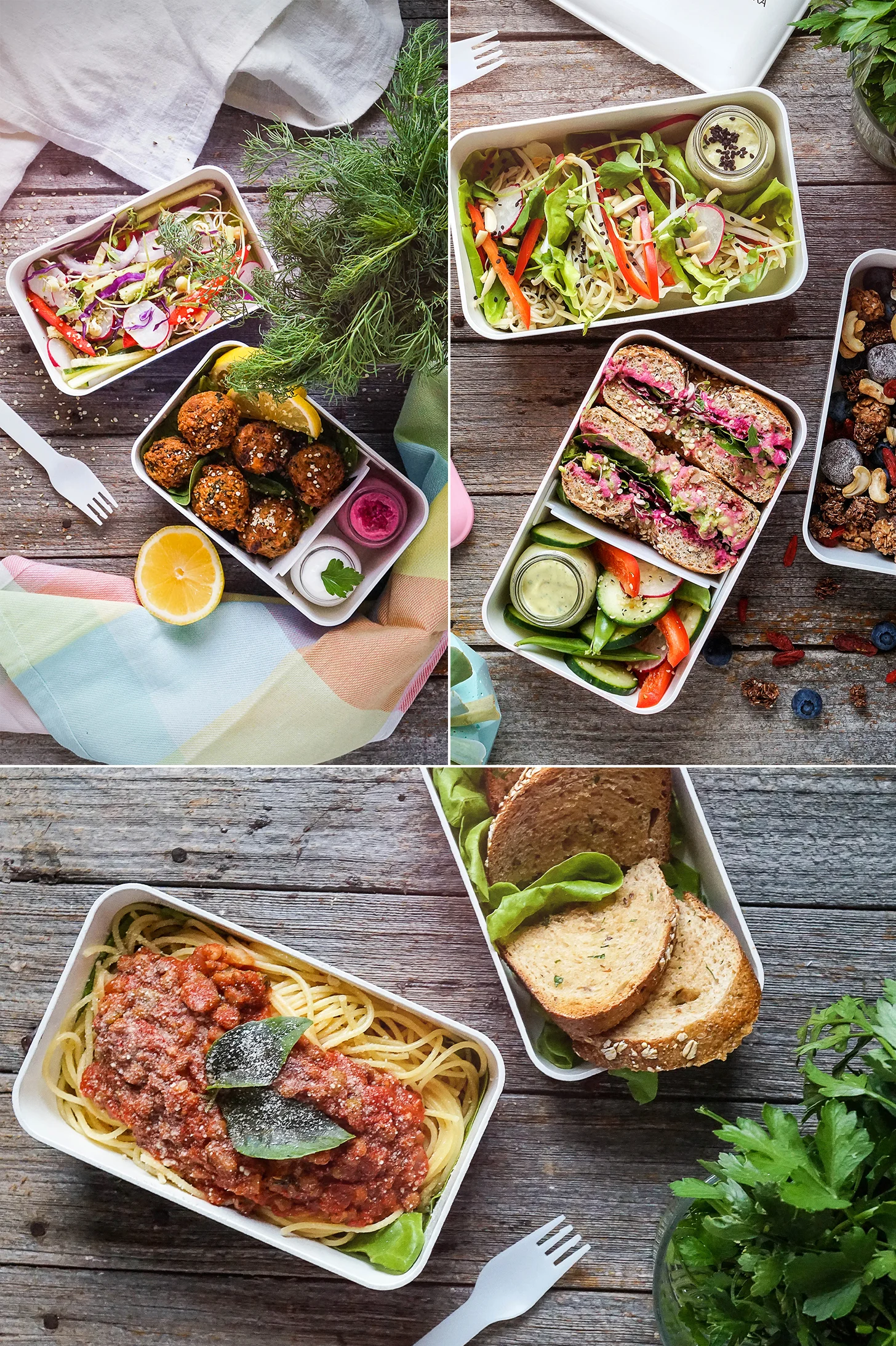Bento Box Vegan Lunch Ideas