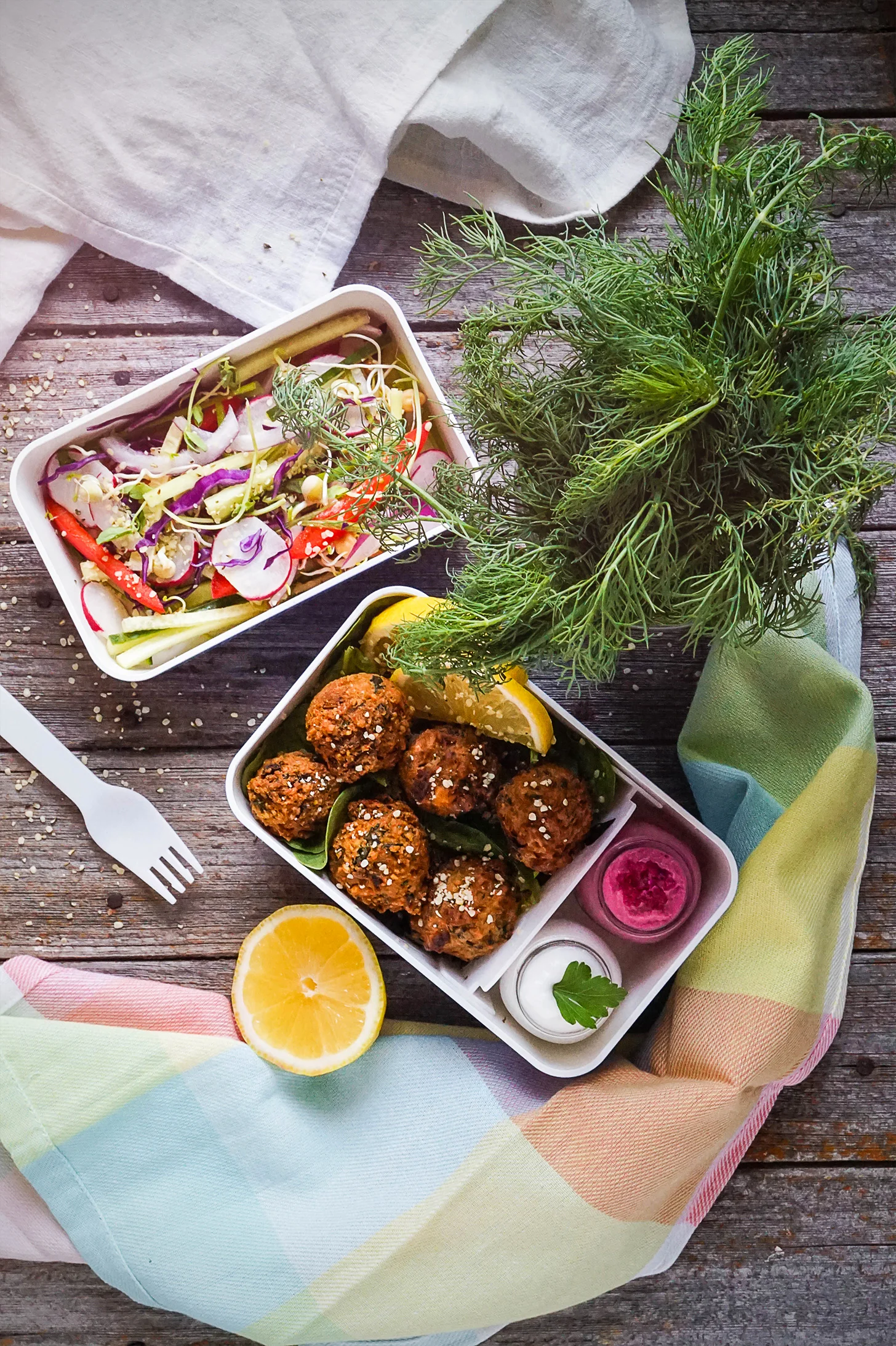 Falafel Salad Bowl
