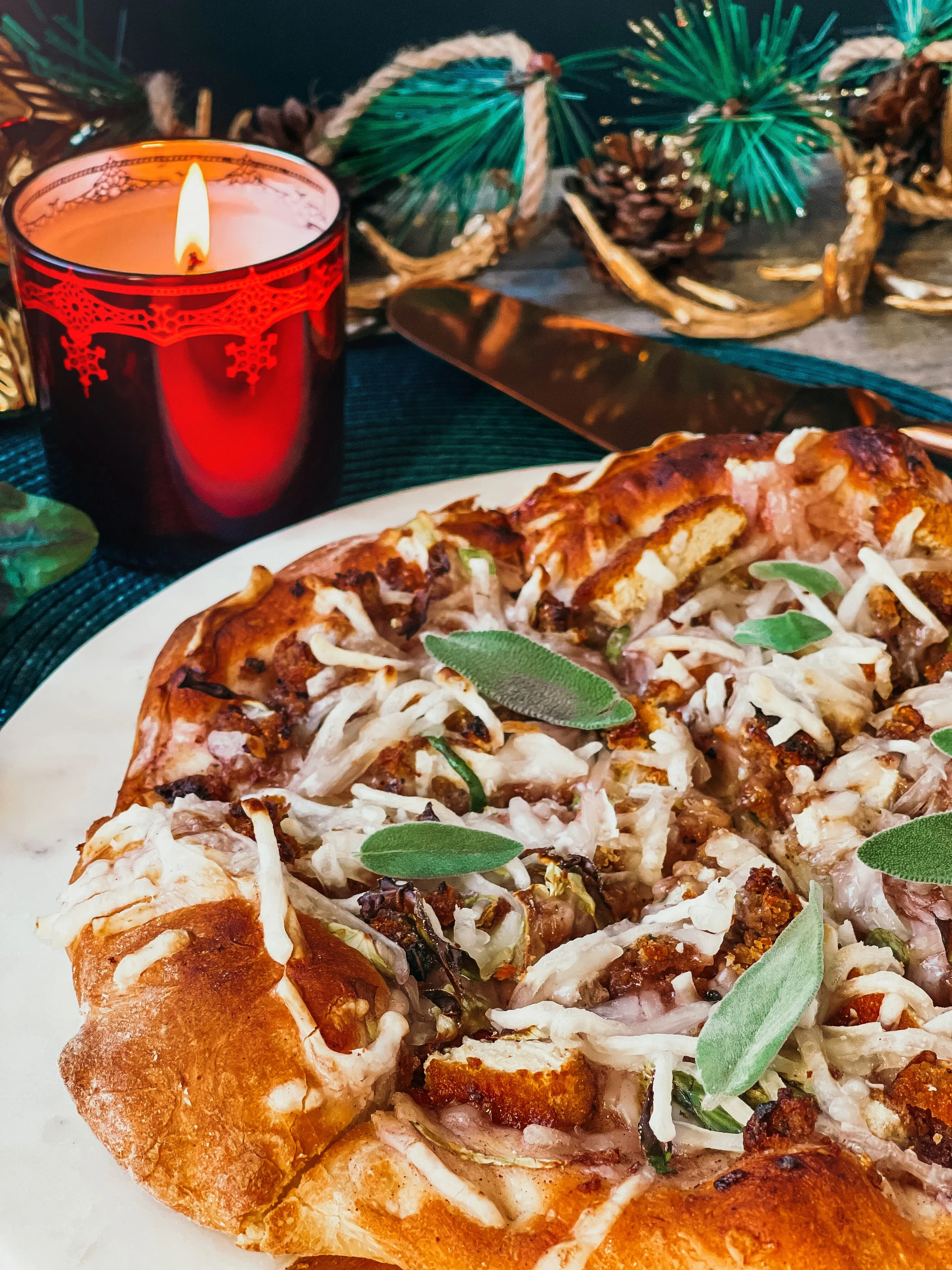 The Ultimate Christmas Pizza
