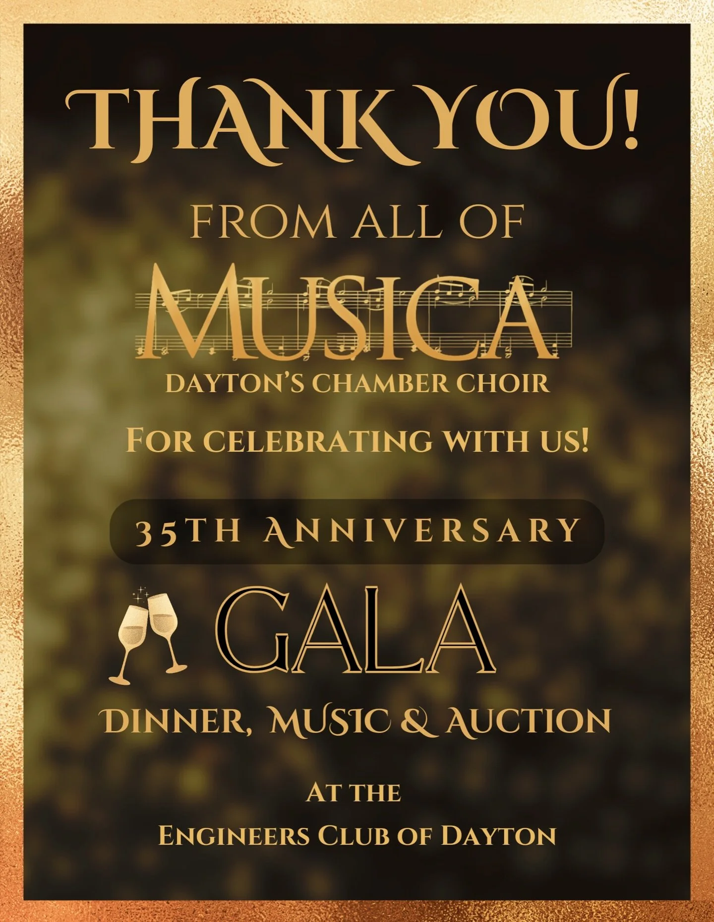 Were you at the Gala last Saturday?! Rumor has it, we even had ROYALTY in attendance! 

Everyone looked so ✨sharp✨! We
Would love to see your photos! Tag #musicadayton ! 

We THANK YOU for a wonderful evening, for celebrating 35 years of MUSICA shari