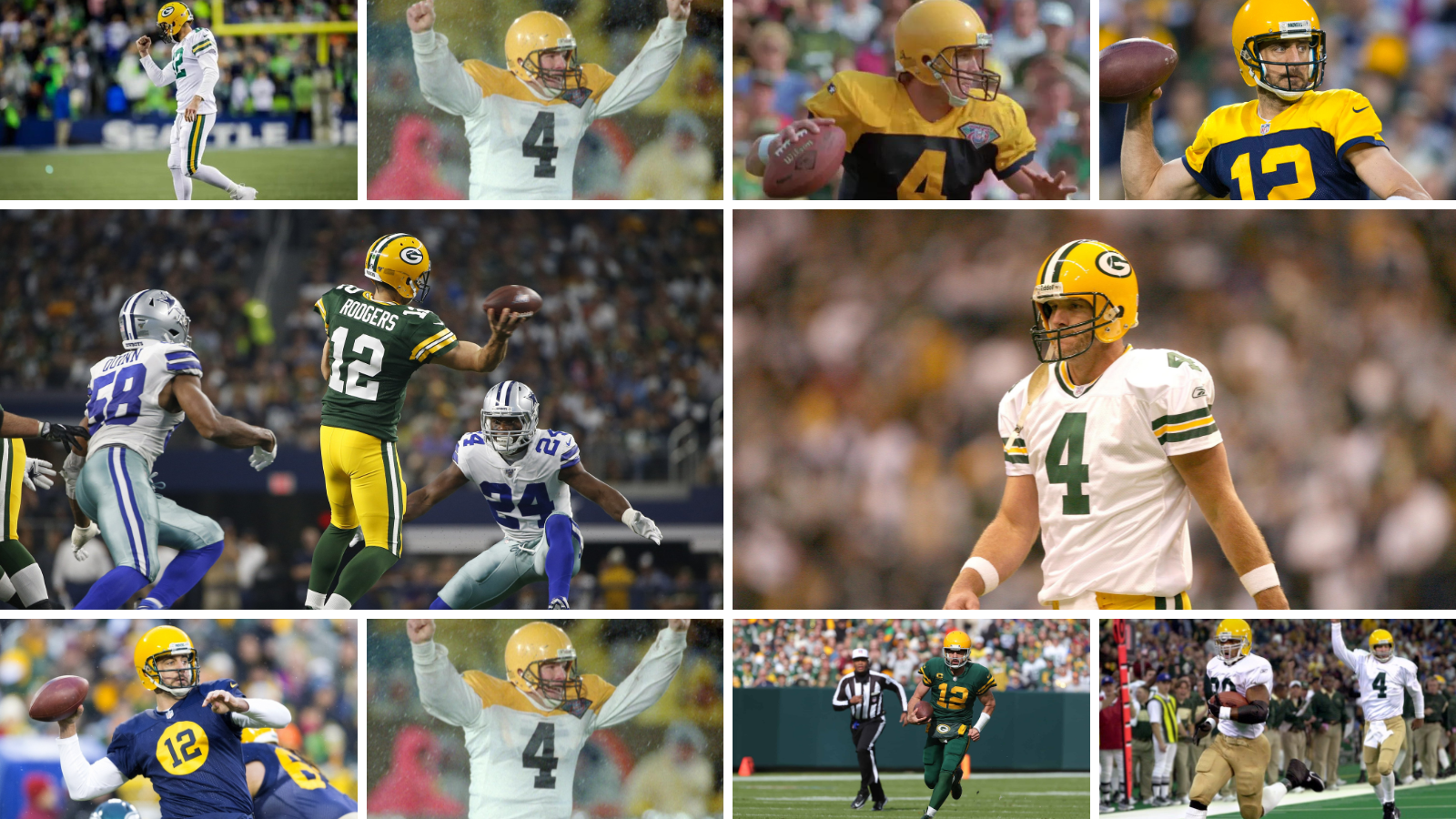 Packers Rivals Uniforms The Packers Have Worn a Ton of Uniforms in the Last 30 Years
