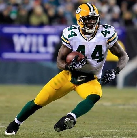 Jordan predicts James Starks will find the end zone for the first time this season.