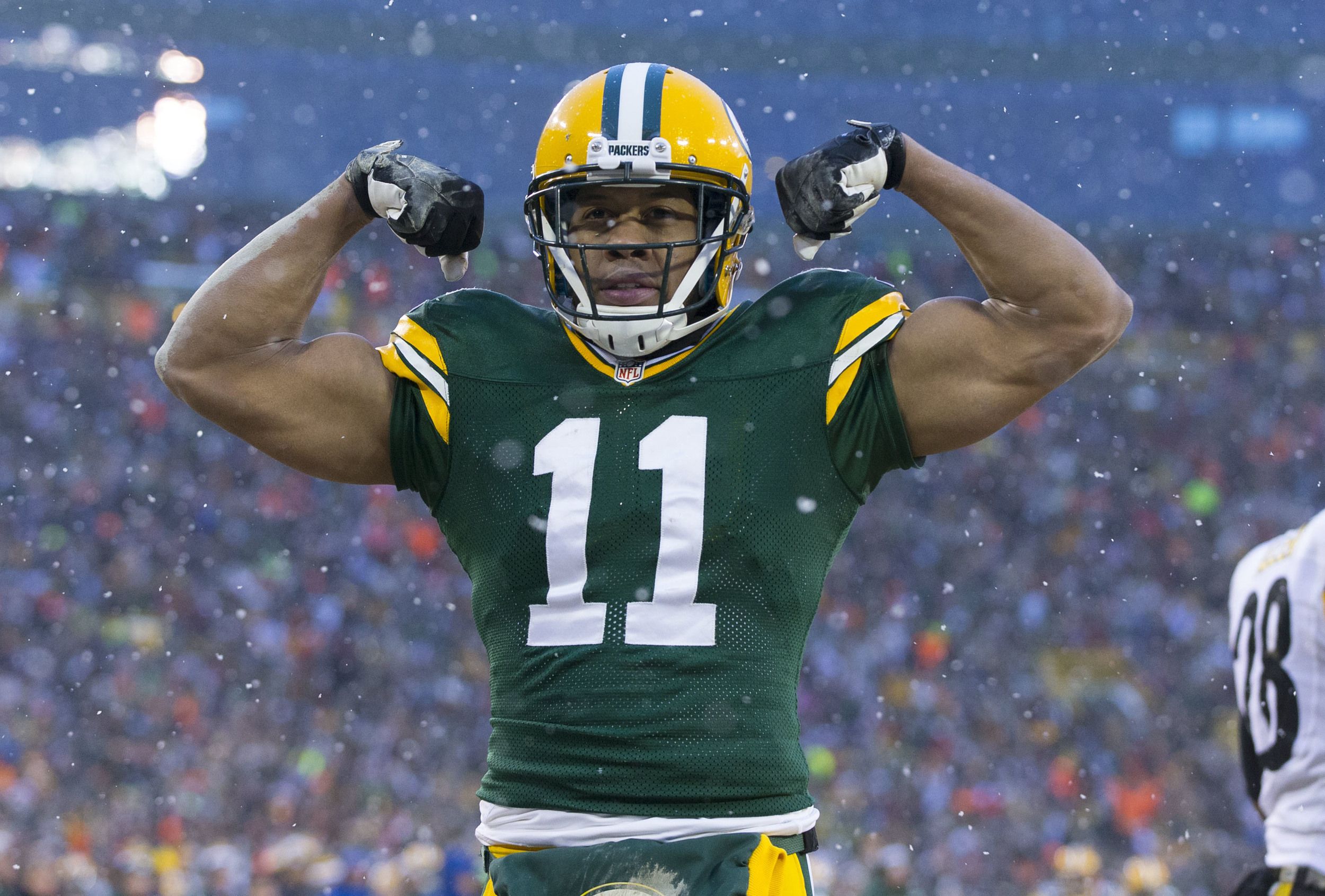 The Technicolored Gloves of Jarrett Boykin