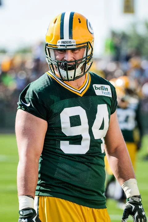 Rookie Dean Lowry has already made a positive impression in his first three practices.