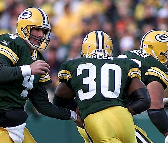 Ahman Green ran for a Packers record 1,883 yards in 2003.