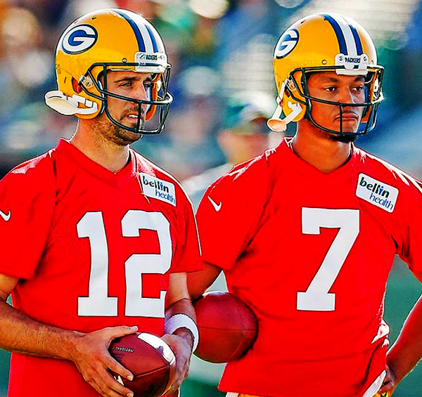Brett Hundley (#7) is set to make his preseason debut tonight against the Oakland Raiders.
