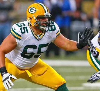 Guard Lane Taylor will start at left guard for the Packers on Sunday.