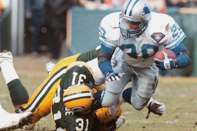 The Packers hounded Barry Sanders in the 1994 playoffs, holding the Hall of Famer to -1 yard rushing.