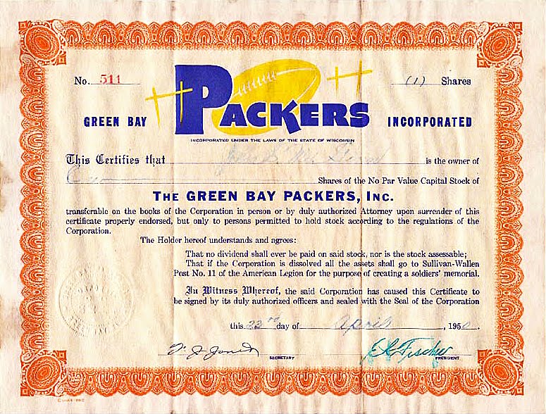 green bay packers shareholders list