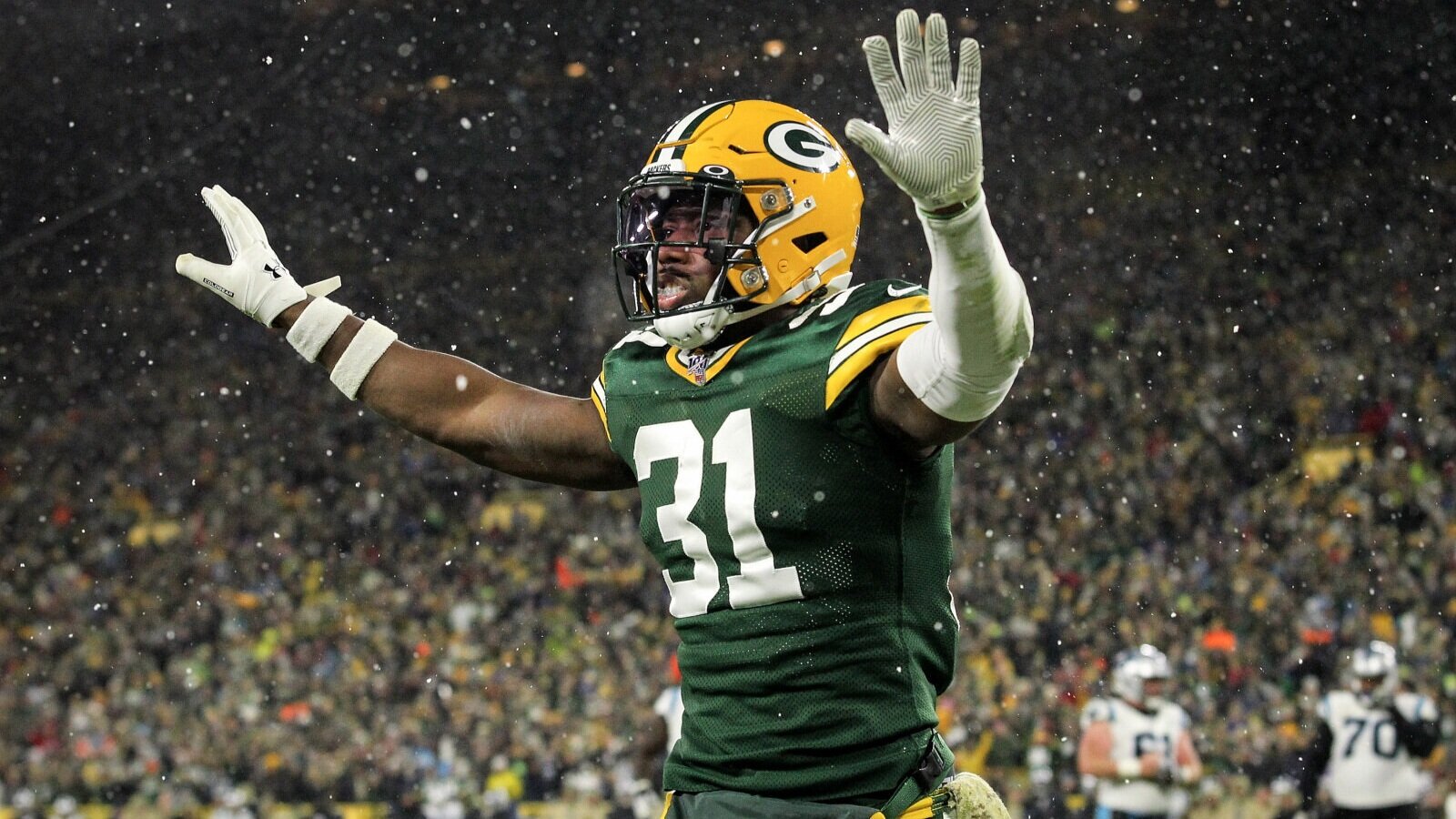 Adrian Amos had three career interceptions as a Chicago Bear; he has six interceptions as a Green Bay Packer