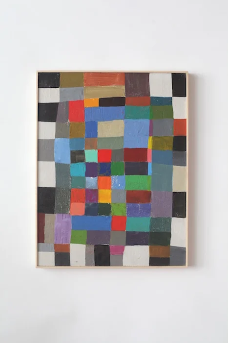  Dagger  sand, paint, saw dust on panel  14” x 20” x 1” 