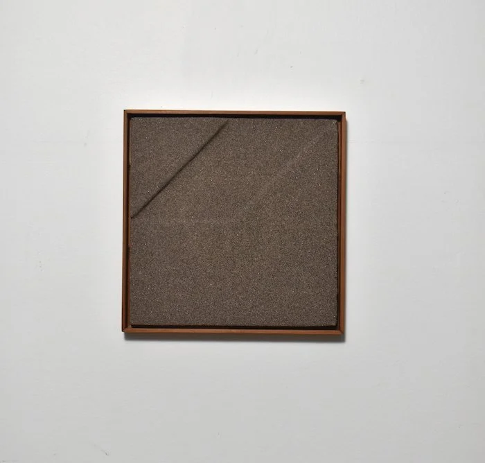  parallel  8 × 8   sand on panel  2024  $300 