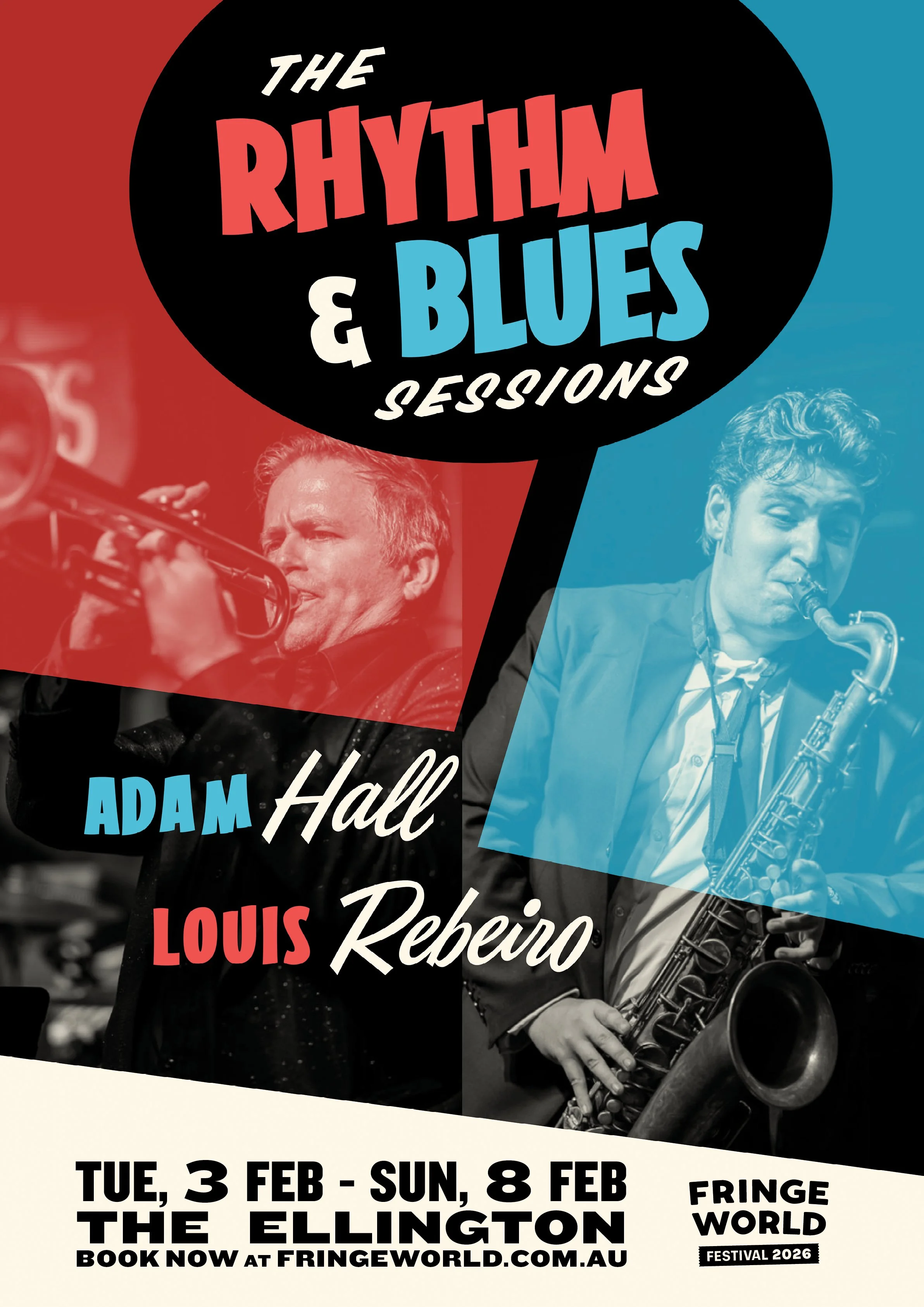 Rhythm and blues Sessions - Adam Hall and Louis Rebeiro