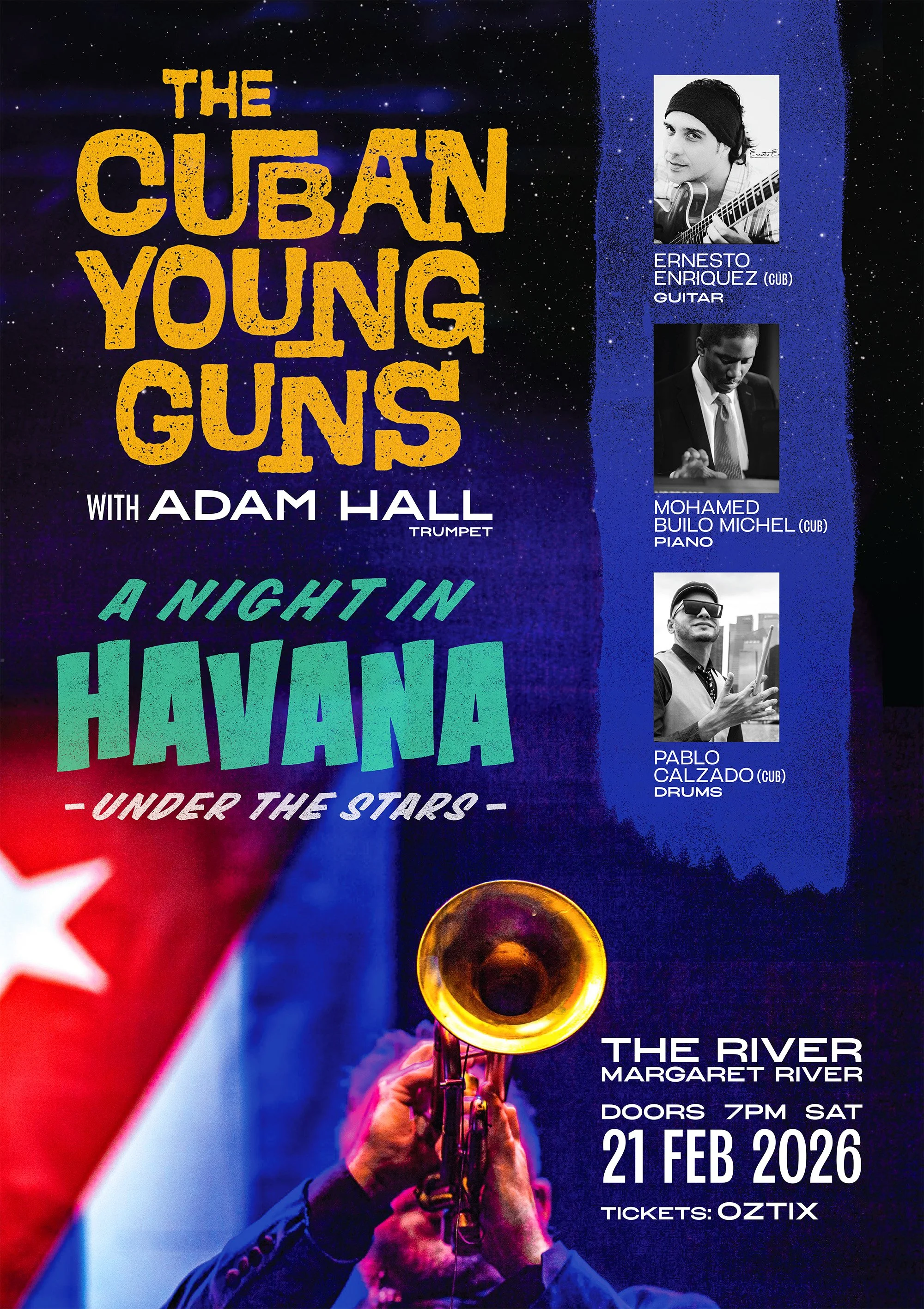 Margaret River for Cuban Young Guns