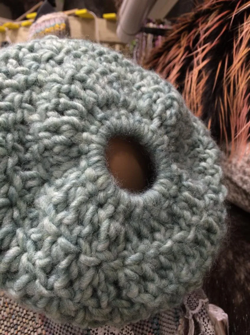 "Messy Bun" Crochet Slouch Hat- THURS JAN 11 7-9pm
