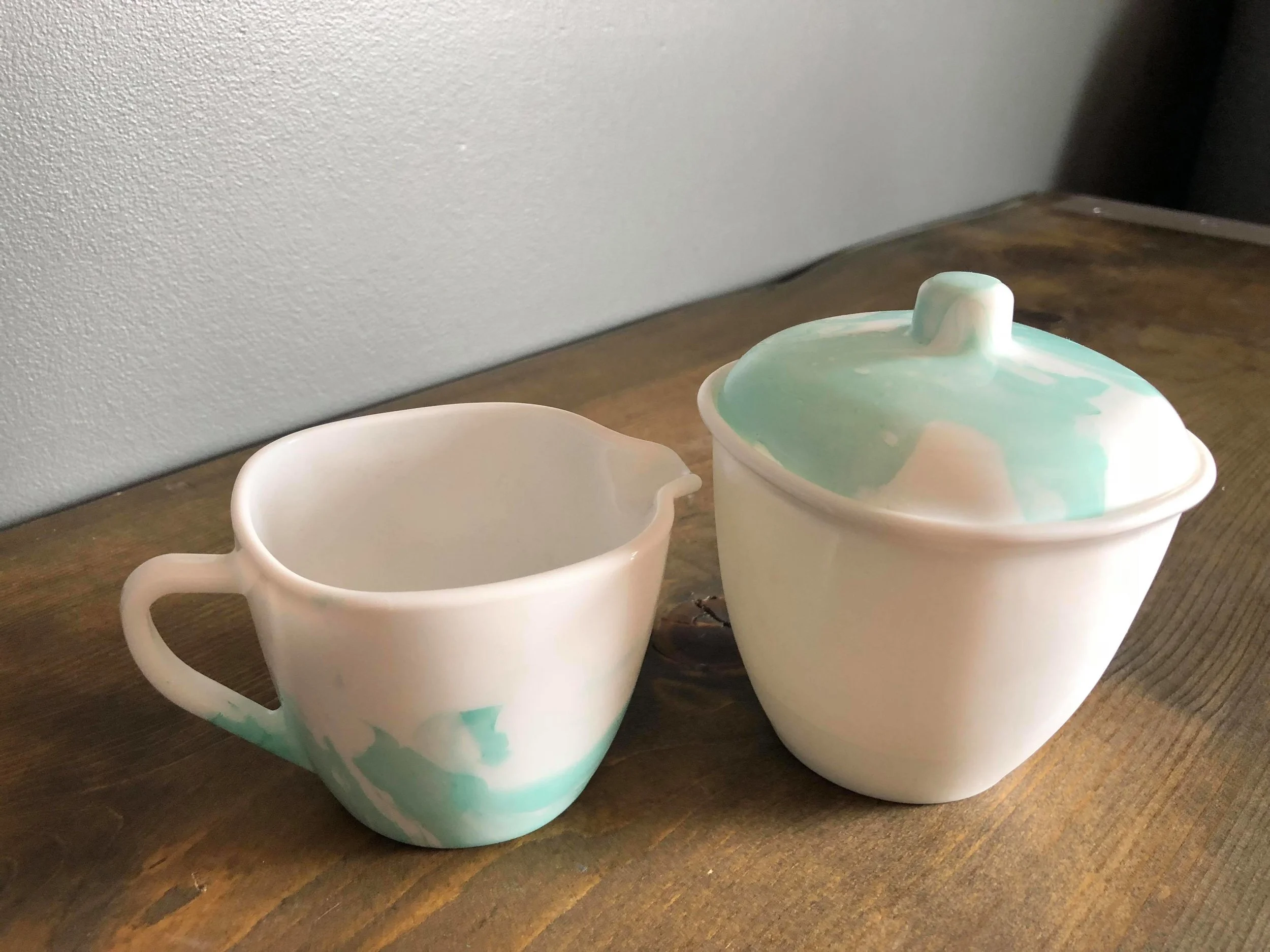 Marbling Cream and Sugar Gift Set THURS MARCH 1 6-8pm