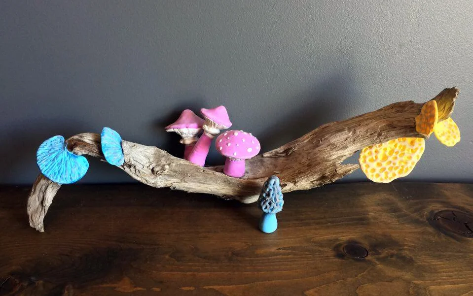 Freeform Fungi Sculpture-Thursday April 5 6-9pm