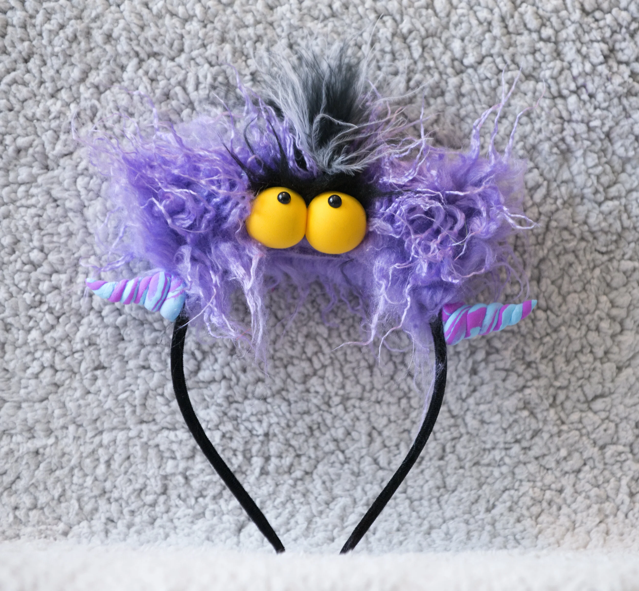 Hairband Character DIY Kit-Purple
