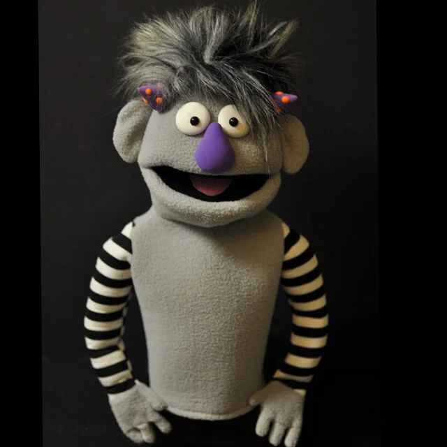 Fuzzle Sock Puppet DIY KitZeus — Soulfibre Studio