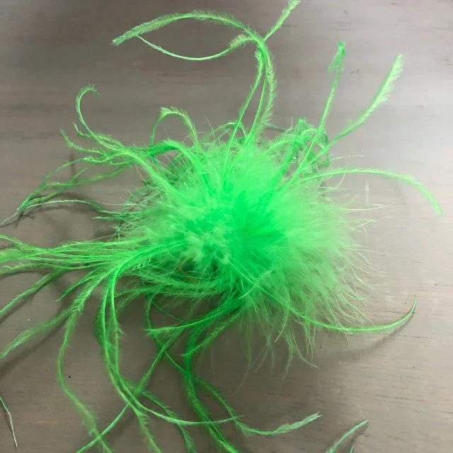 Ostrich Feather Hair