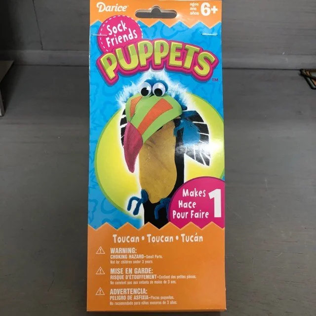 Sock Puppet Kit-DIY Toucan