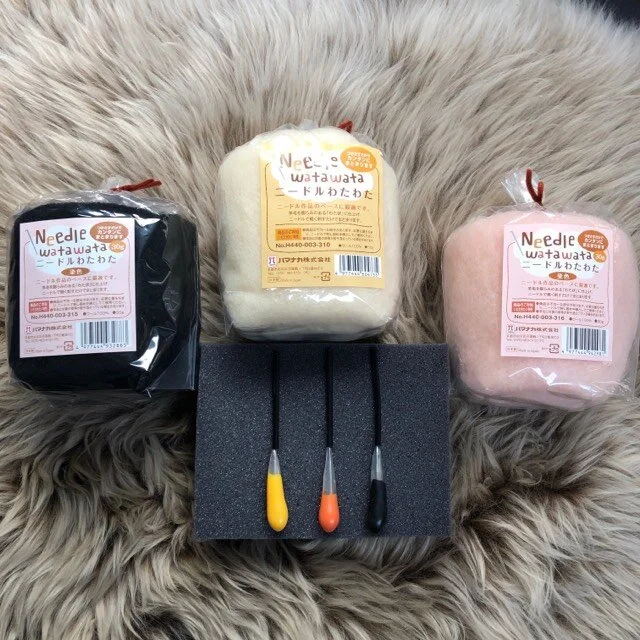 Needle Felt Kit- 3 Colours